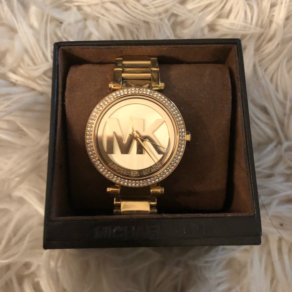 Gold Michael Kors Watch